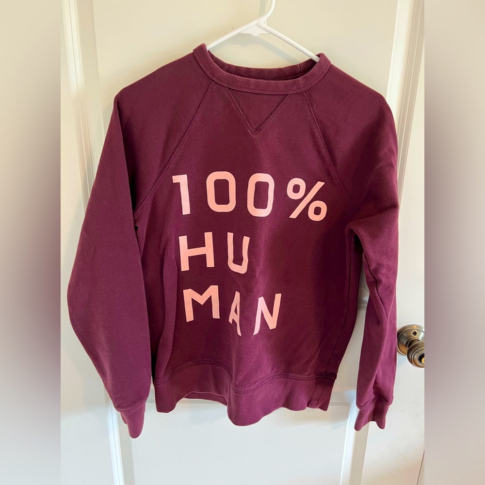 Everlane 100% Human sweatshirt XS